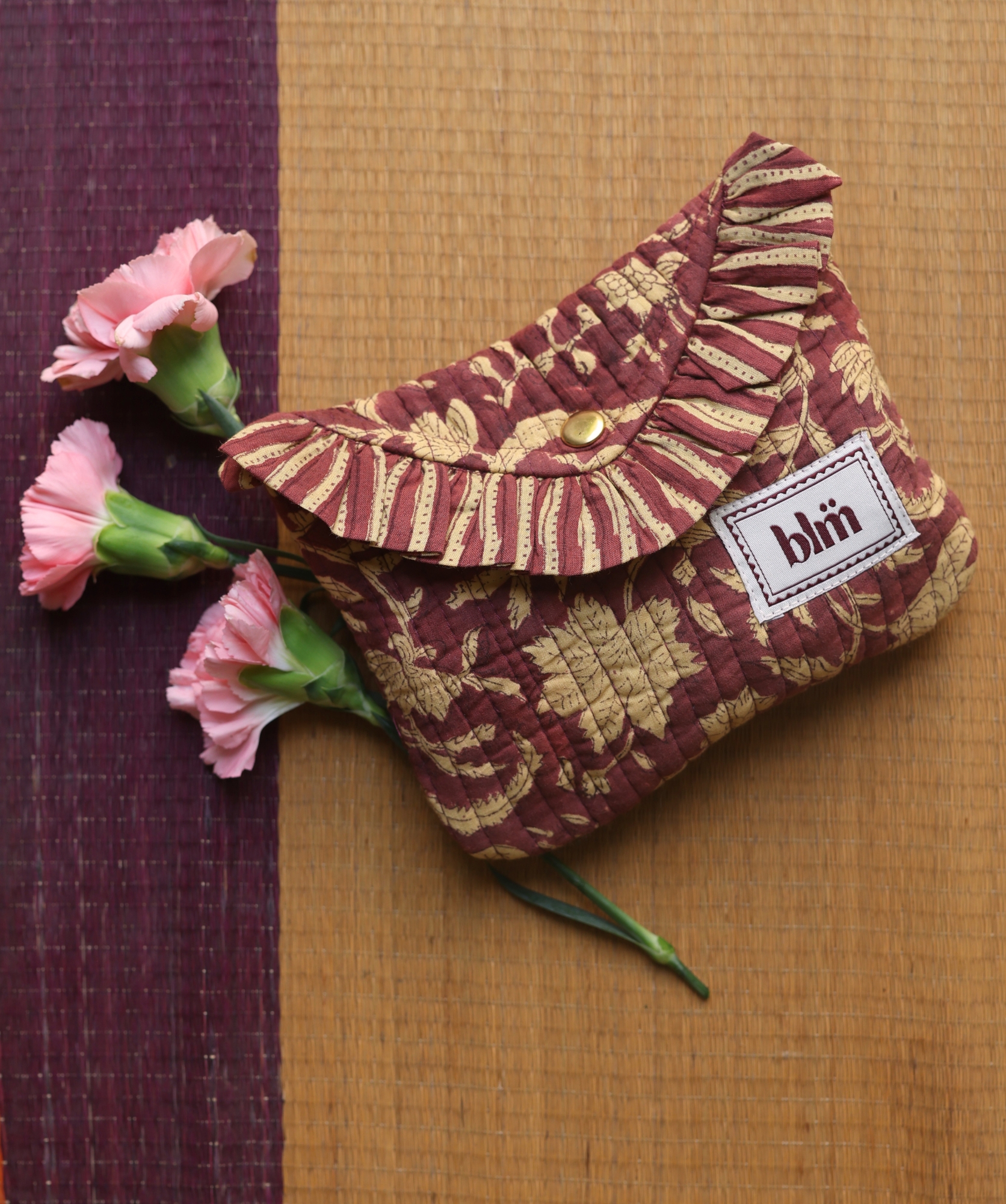 Pochette Mini Hendricks – Rosewood London Burgundy