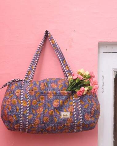 Sac Week-end – Mysore Bleu Orage