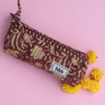 Trousse d’écolier Juno – Rosewood London Burgundy