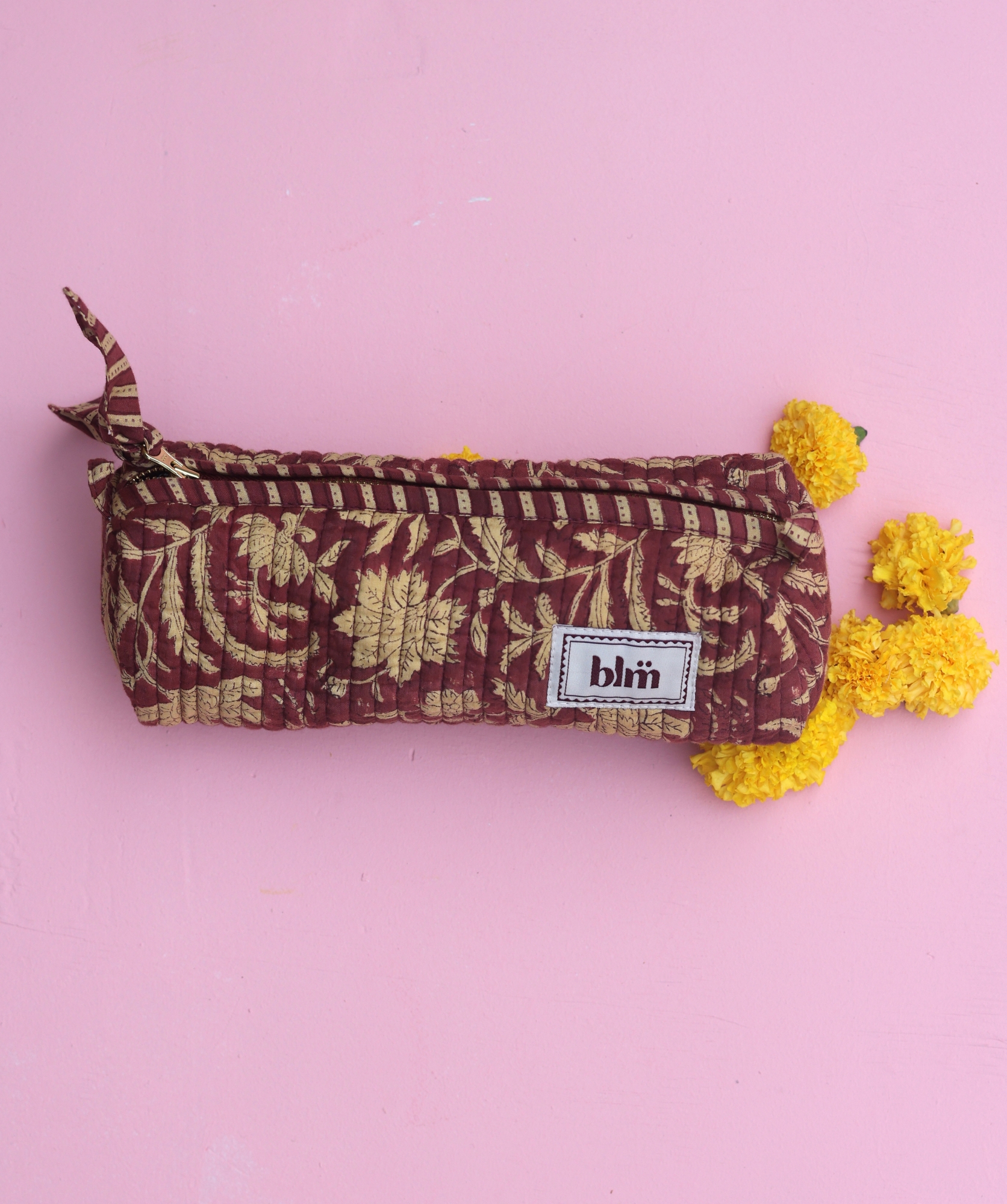 Trousse d’écolier Juno – Rosewood London Burgundy