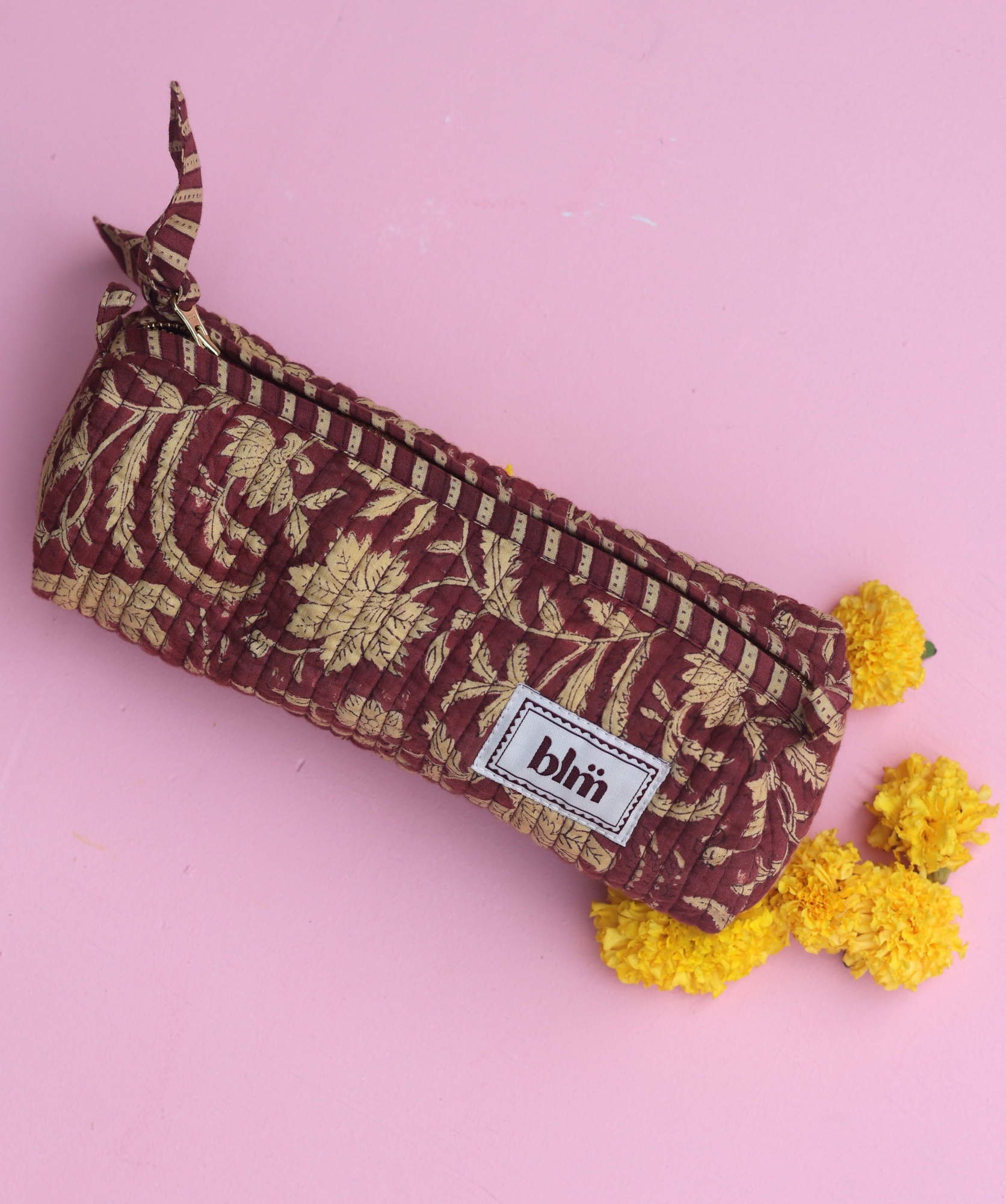 Trousse d’écolier Juno – Rosewood London Burgundy