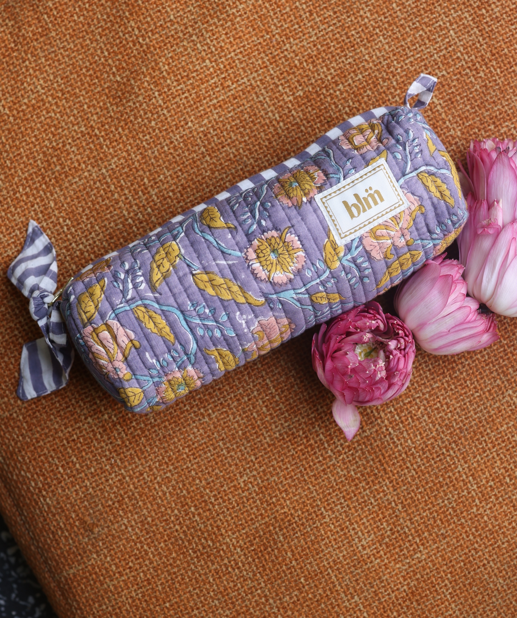 Trousse d’écolier Juno – Mysore Bleu Orage