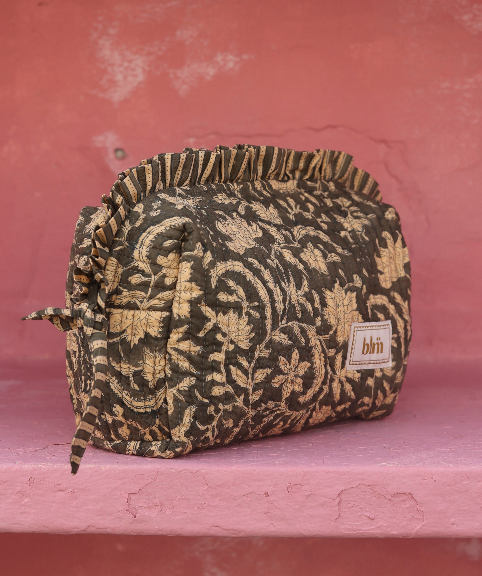 Trousse de toilette Bonnie – Rosewood London Kaki