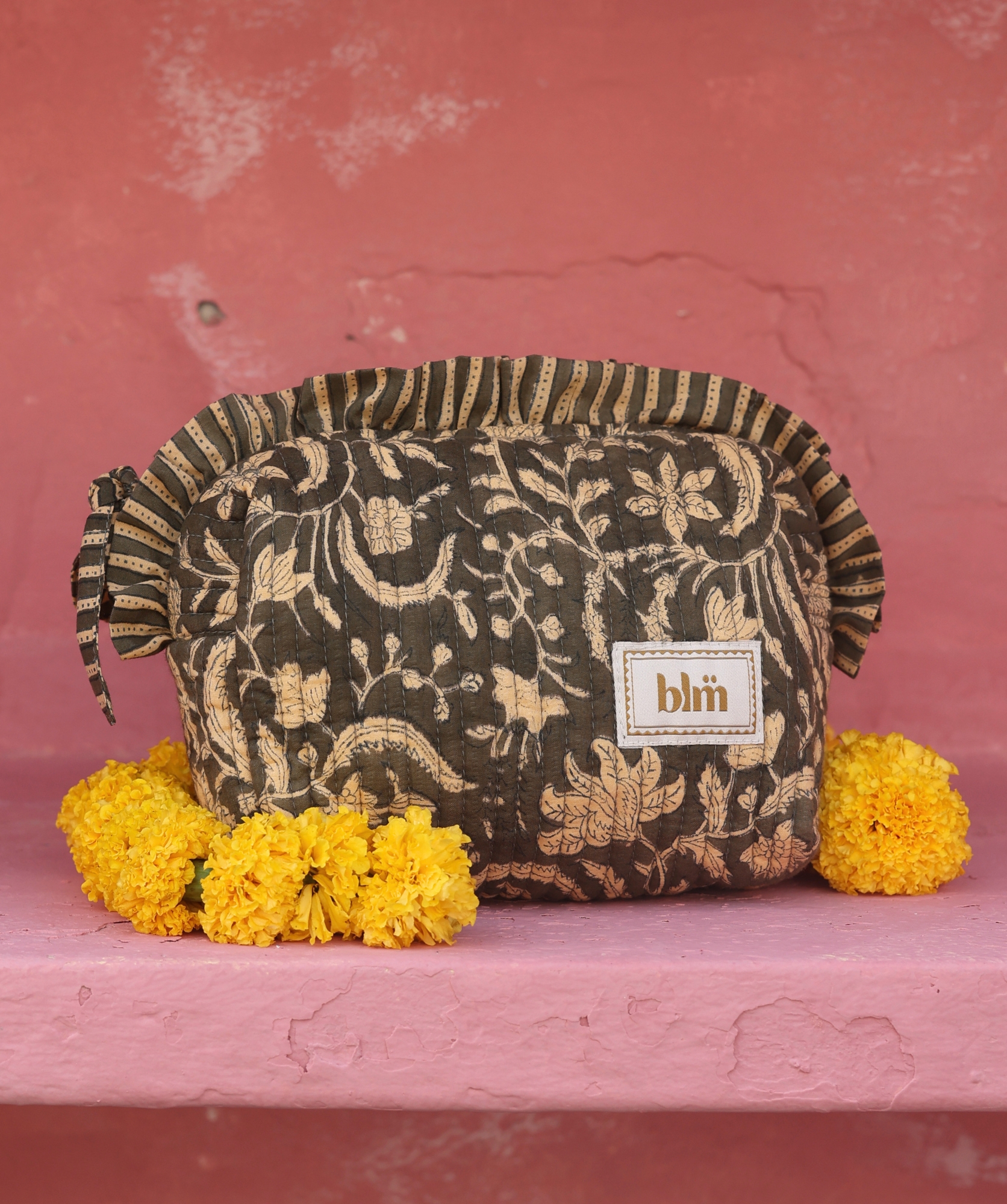 Trousse de toilette Bonnie petit format – Rosewood London Kaki