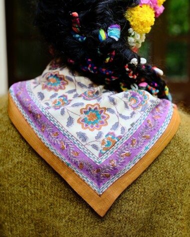Foulard petit format – Berry Améthyste