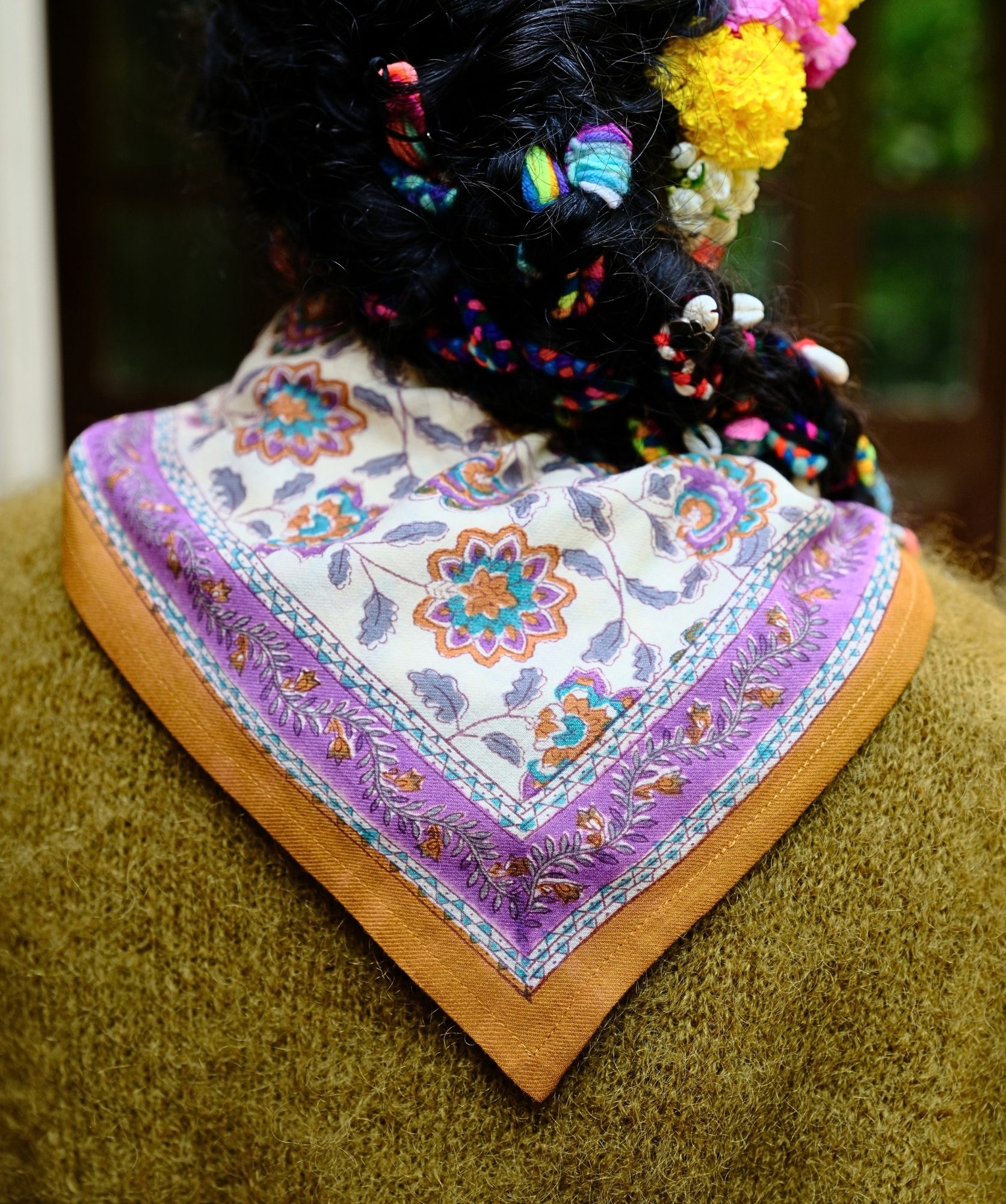 Foulard petit format – Berry Améthyste