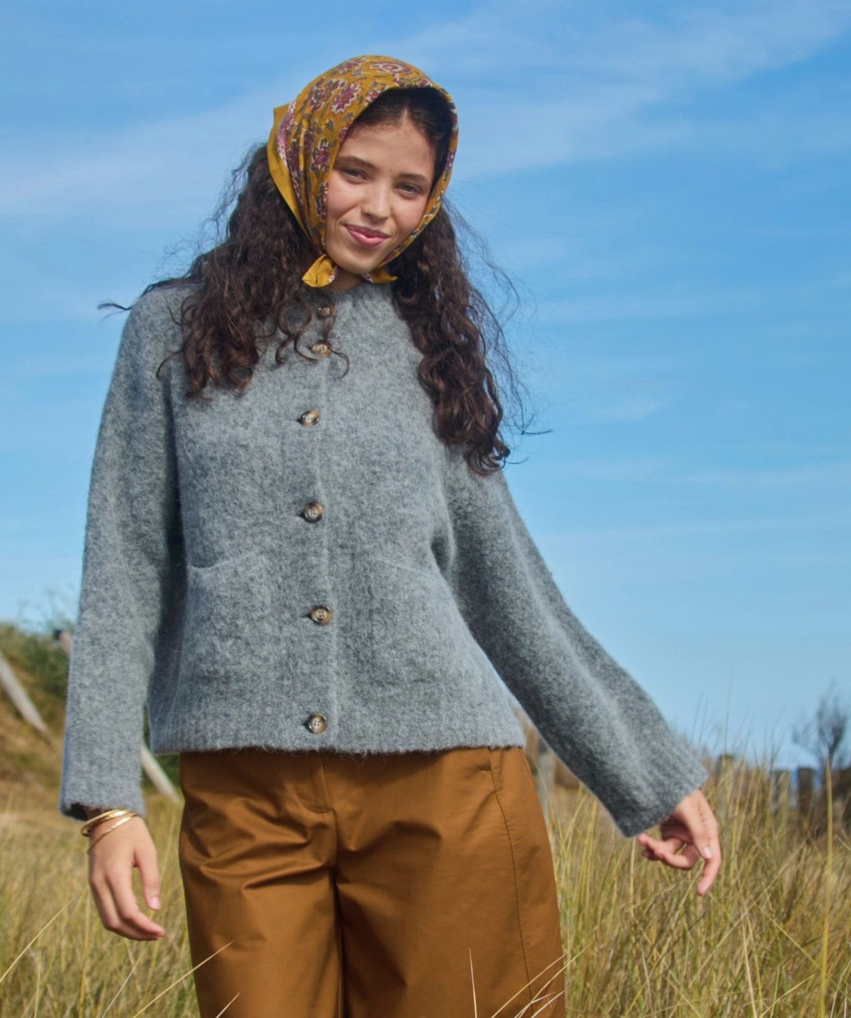 Foulard petit format – Berry Curry